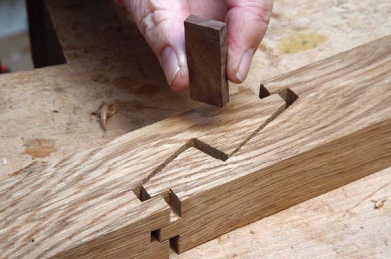 как скрепить деревянный